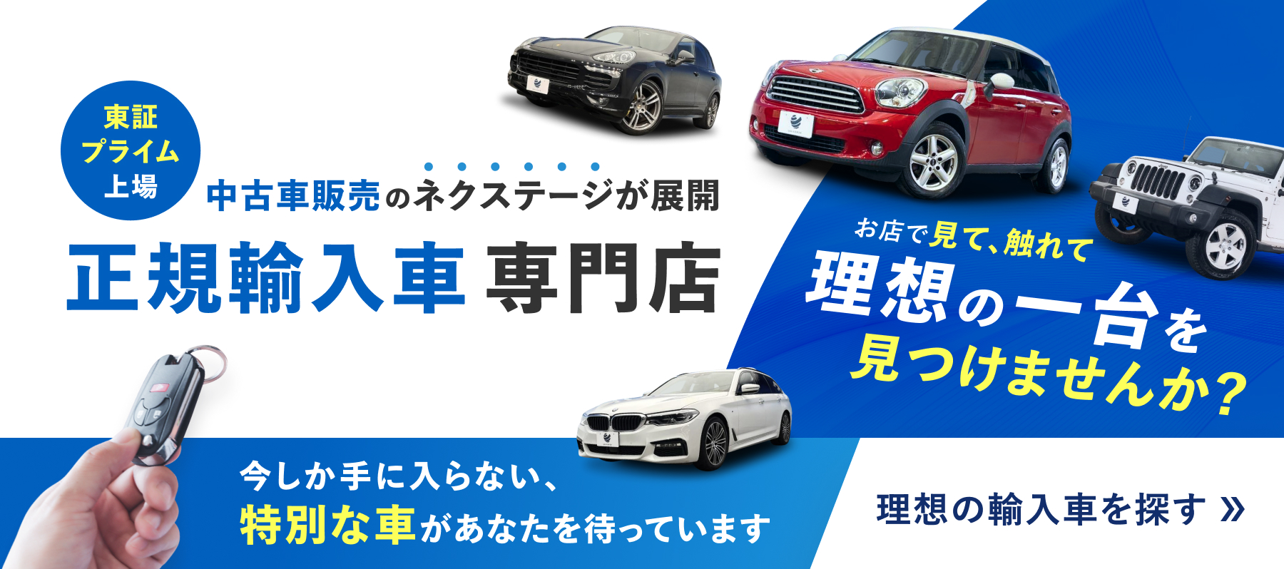 理想の輸入車を探す